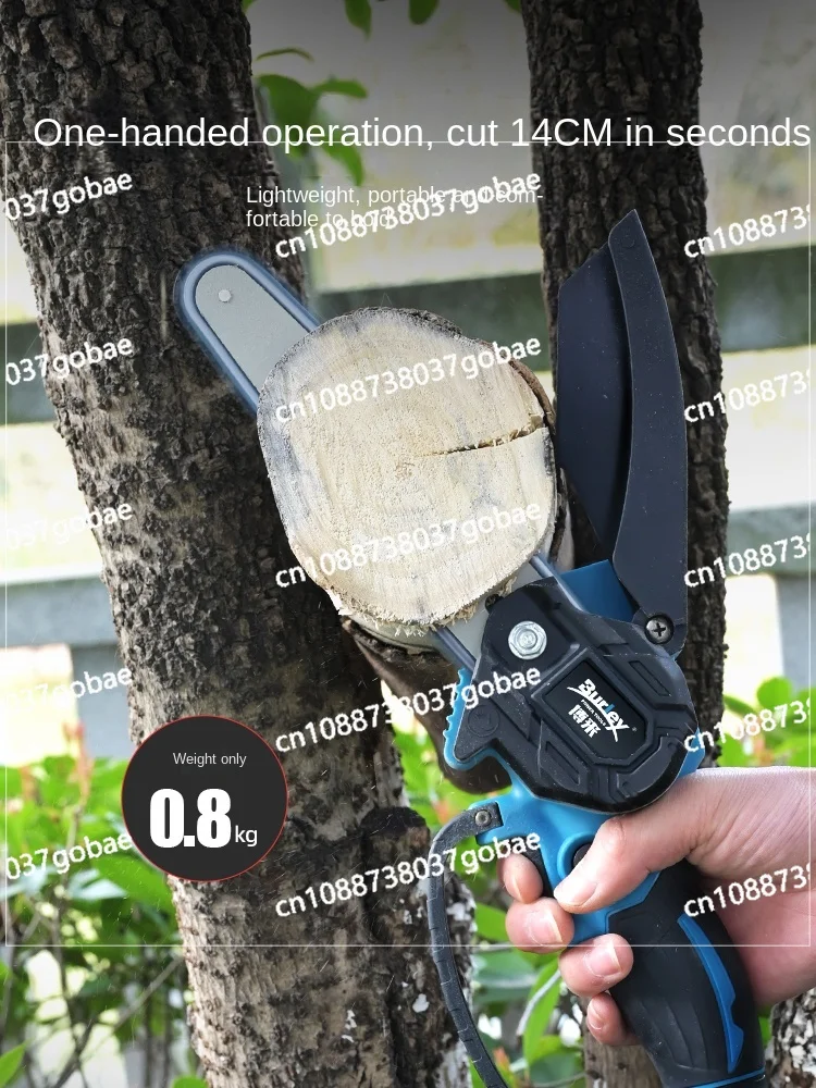 Wyj Single-Hand Electric Saw Household Small Hand-Held Saw Electric Chain Saw Firewood Outdoor Logging