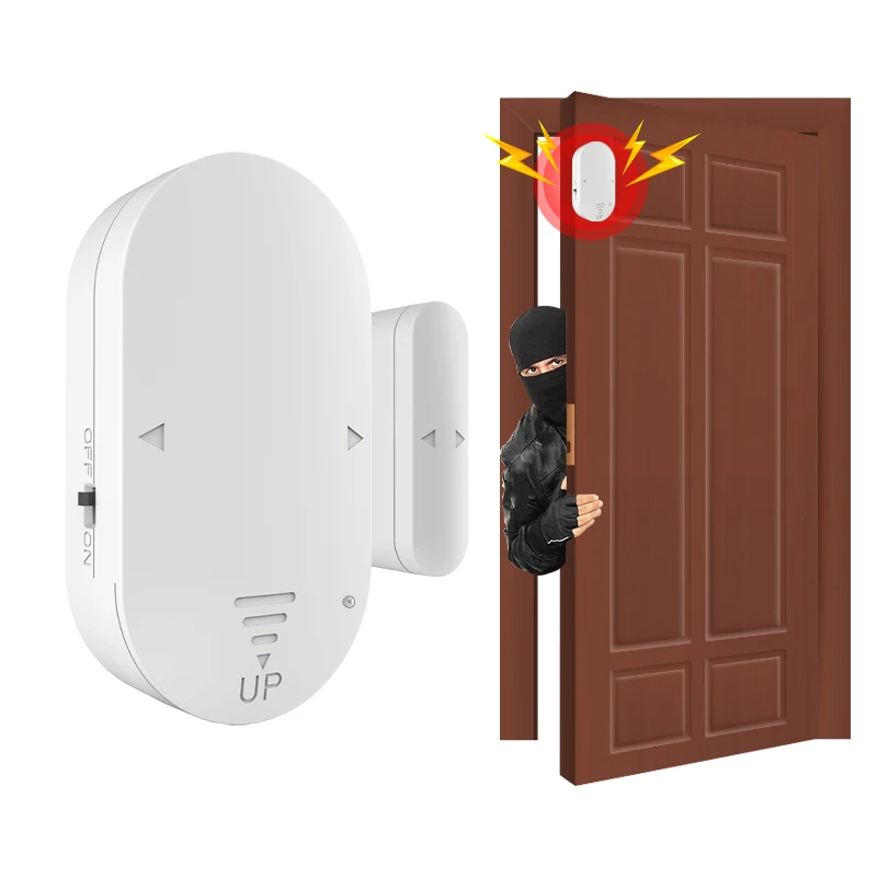 

Anti Theft Entry Siren Window and Door Magnetic Alarm Universal Wireless Home Security Alarm Systems for Homes