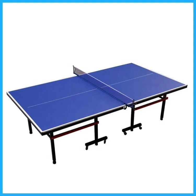 Mesas de Ping Pong de mesa de tenis de mesa de interior dobladas dobles duraderas estándar internacional más vendidas