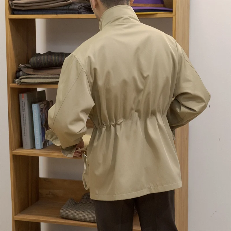 

American Retro Workwear Jaet Men's Spring Autumn Outdoor Pilot orm Long Sve Faion Urban Sle Polyester Nylon C...