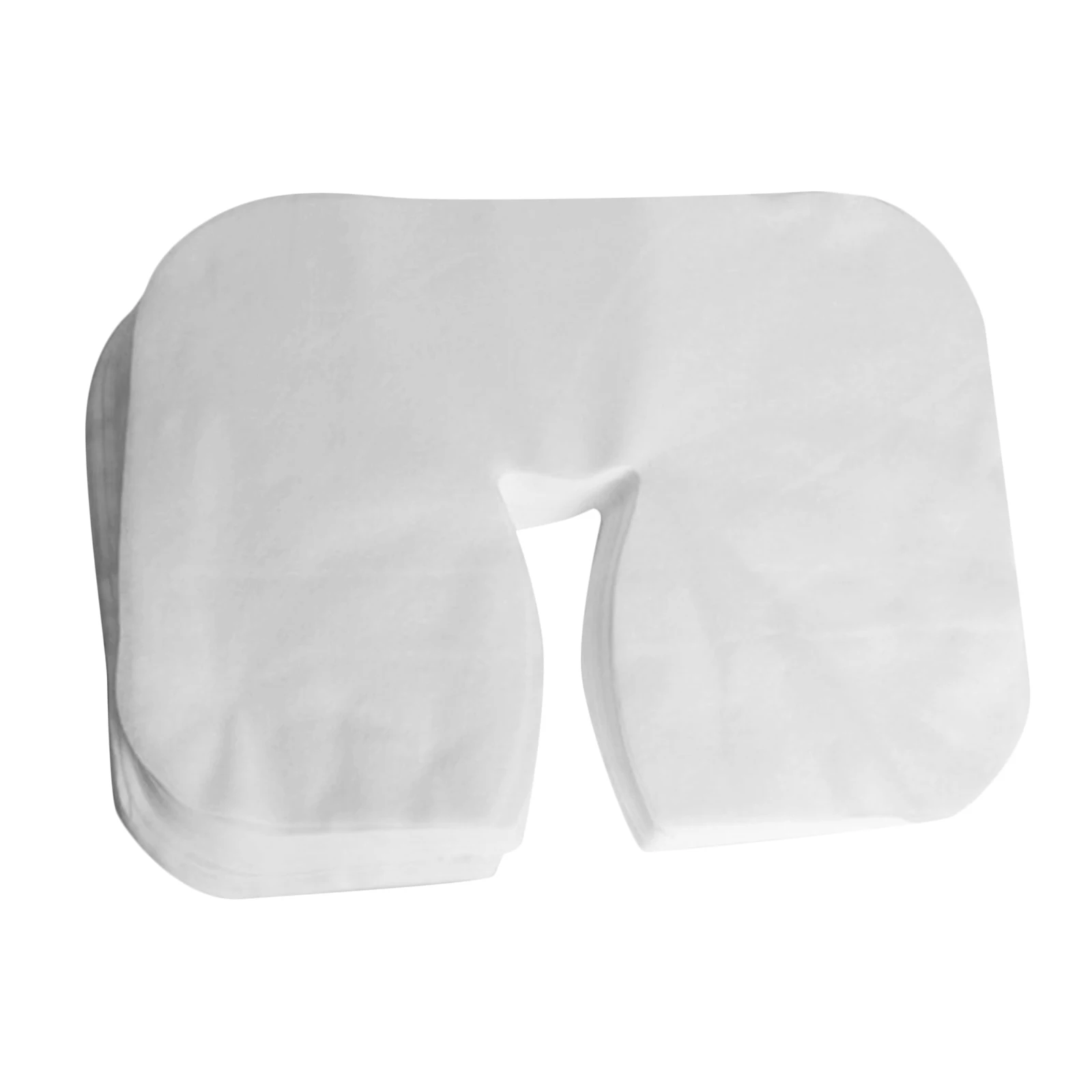 Massage Face Pillow Headrest Paper Cradle Covers Hygienic Disposable Sheets for Beauty Salon SPA Massage Table Use