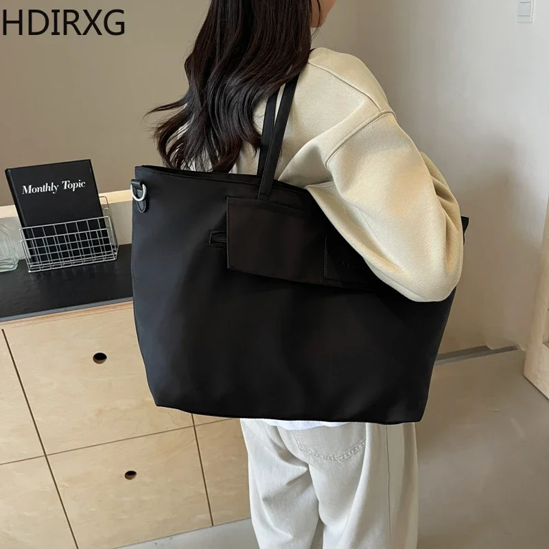 Bolsos de mano de lona para mujer, bolso informal de gran capacidad para estudiantes, bolsos de hombro clásicos para compras, bolsos de playa con asa superior, recién llegados