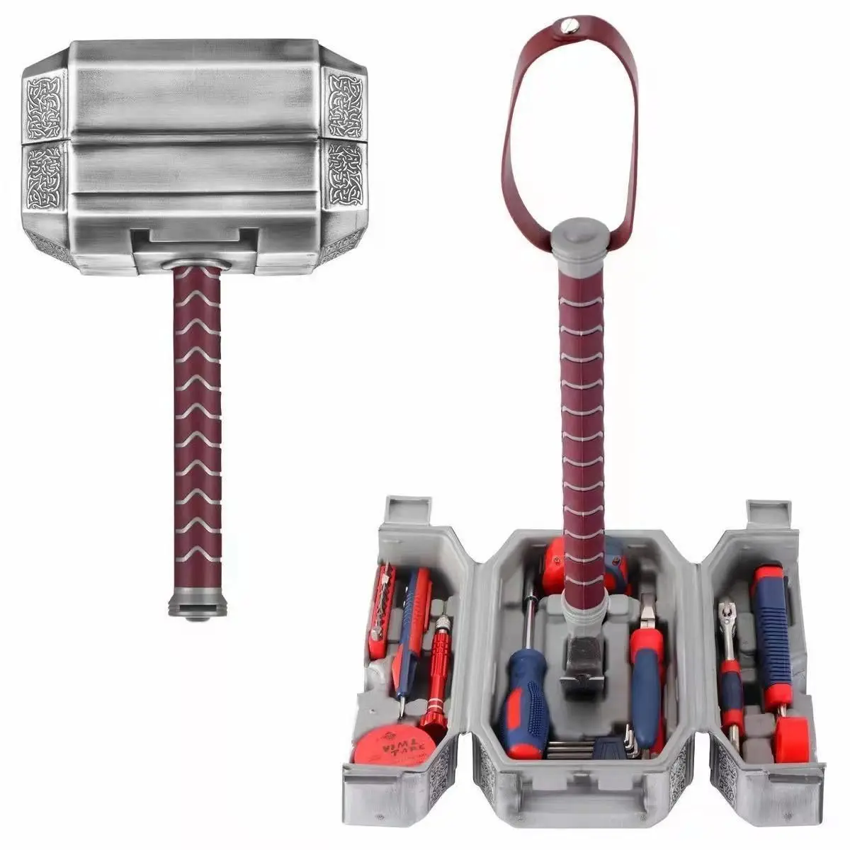 Imagem -04 - Thor Hammer Toolbox For Boys And Brothers Birthday Gifts