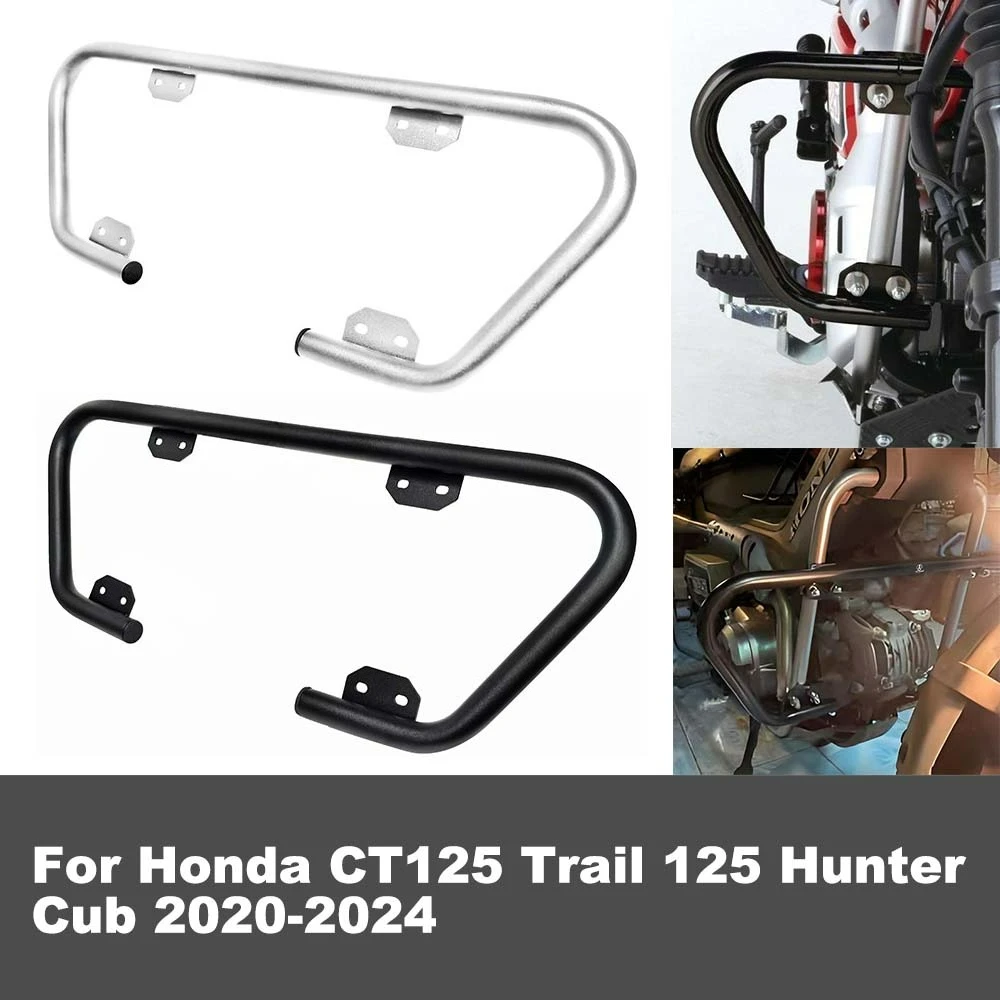 

Motorcycle Insurance Anti-Fall Guard Crash Bar Engine Guard Protection Bumper For Honda CT125 Trail 125 Hunter Cub 2024-2020