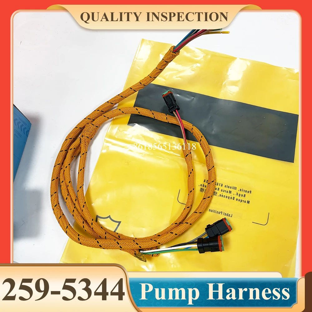 E320D 320D Hydraulic Pump Wiring Harness Excavator Parts Factory Wholesale 259-5344 2595344