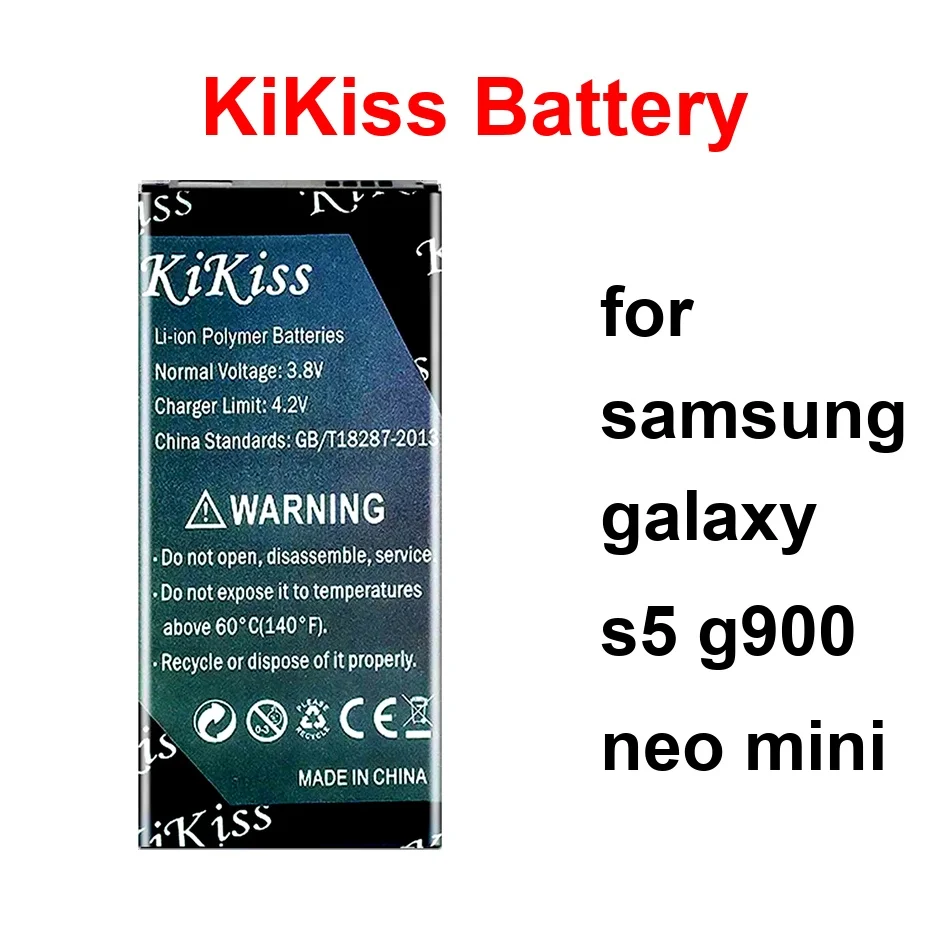 

Mobile Phone Battery Long Lasting EB-BG900BBC EB-BG903BBE EB-BG800BBE 3600-6250Mah For Samsung Galaxy S5 G900 Neo Mini