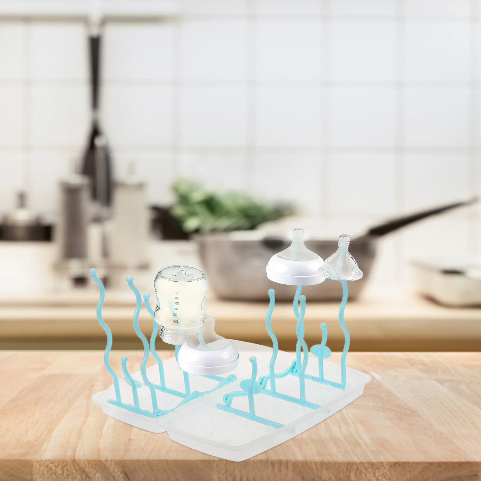 

Пластиковая детская сушилка для воды, поднос для воды, экономия места на кухне, многофункциональный держатель для сушки бутылочек, держатель, сушилка ganizer St