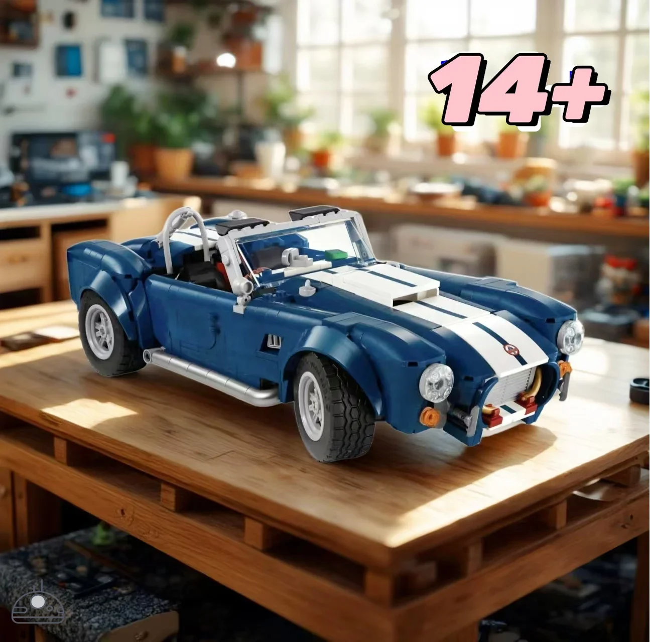 

Конструктор DIY: Модель автомобиля COBRA (1241 деталь) – Техническая модель-игрушка. Подарок на День рождения, Рождество для детей и взрослых. Для вечеринок и демонстраций.