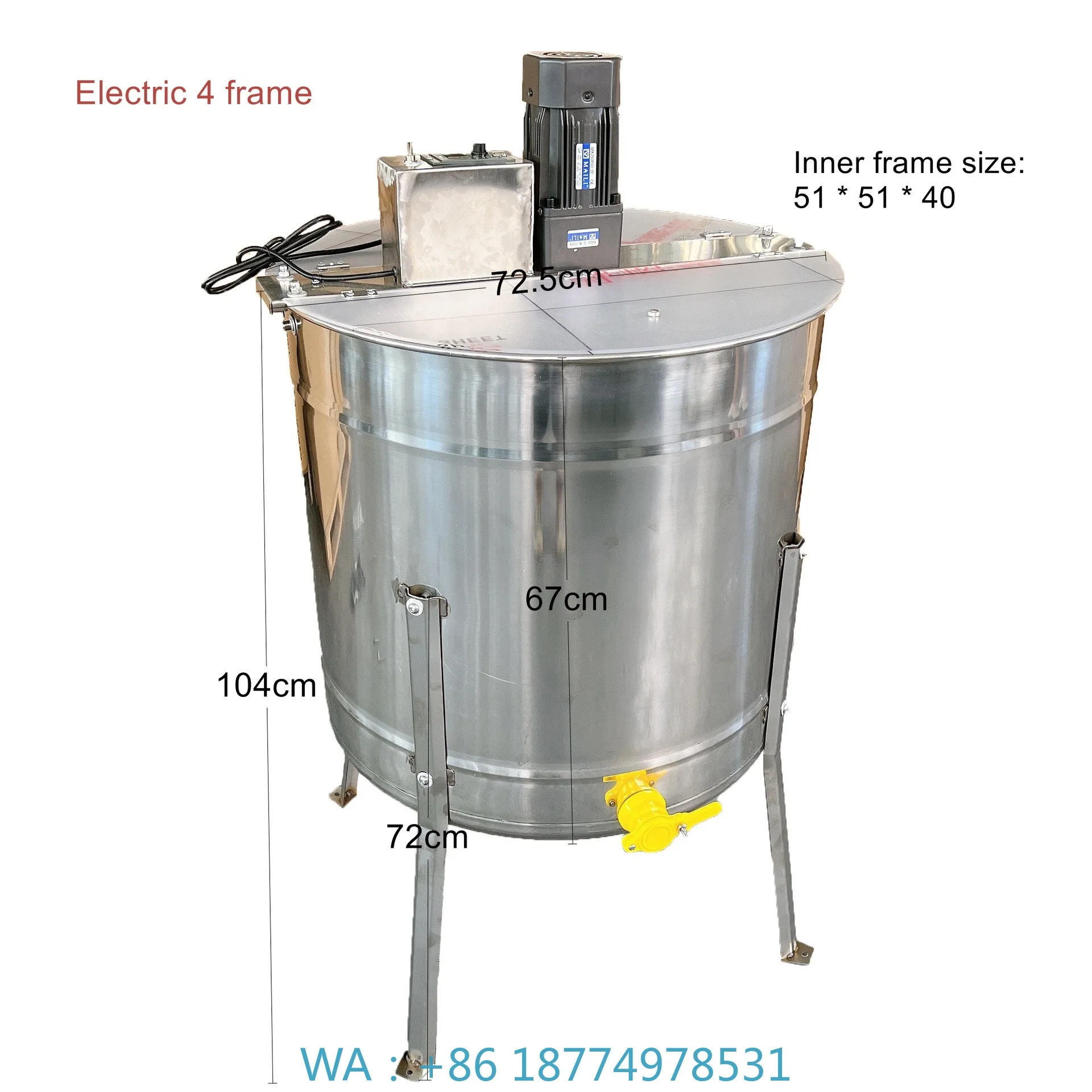 Electric Dadant Honey Extractor Radial Honey Extractor With MotorBeekeeping Equipment