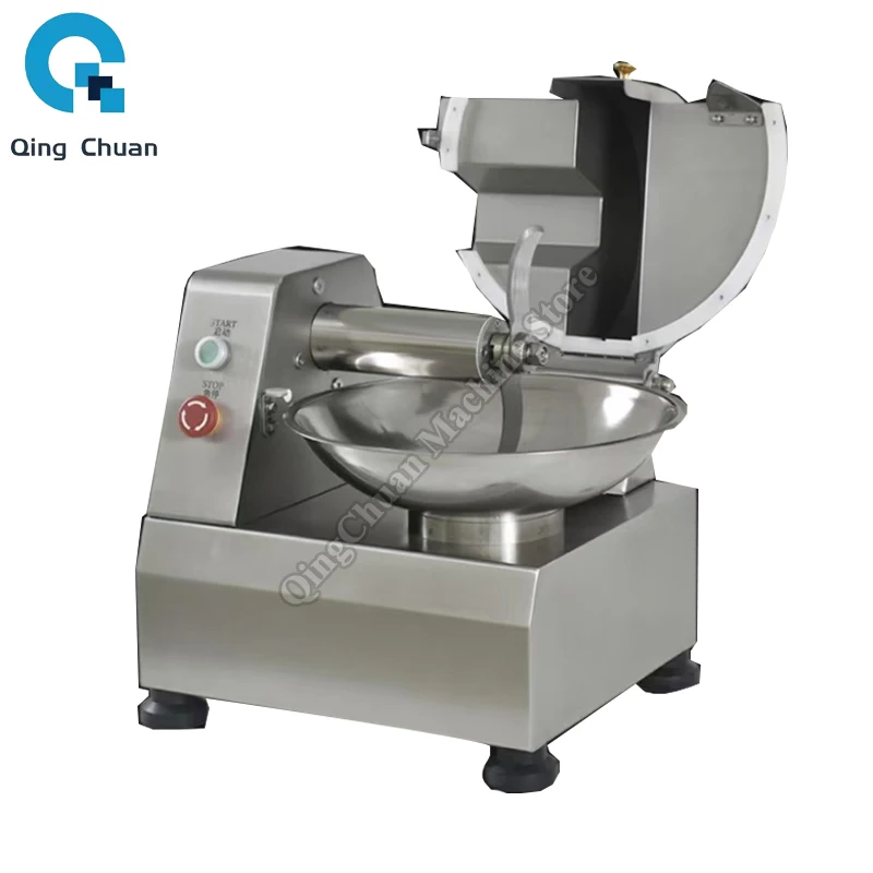 

Машина для измельчения овощей Коммерческий электрический многофункциональный измельчитель овощей высокой мощности из нержавеющей стали