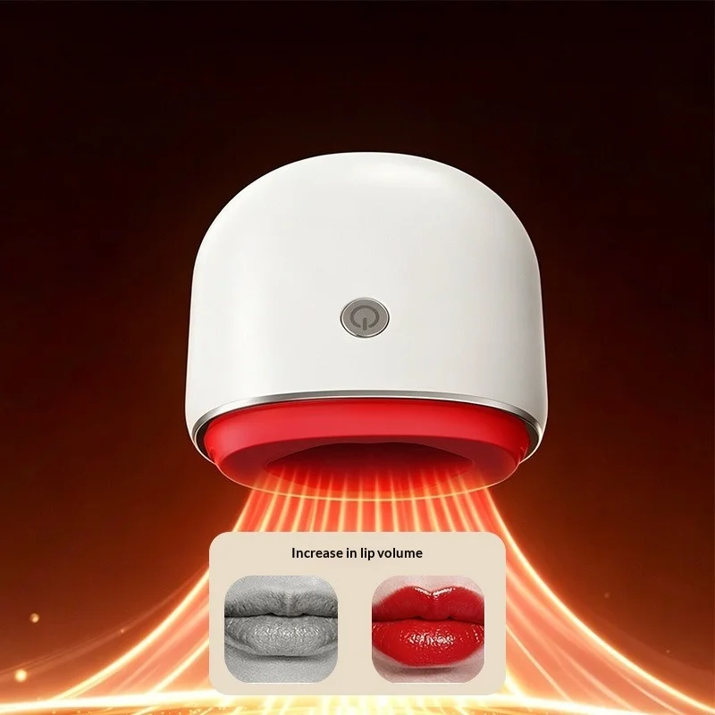 USB-Rechargeable Electric Lip Plumping Device,Portable Lip Enhancer,Lip Care Tool for Home Use, USB- Lip Beauty Device