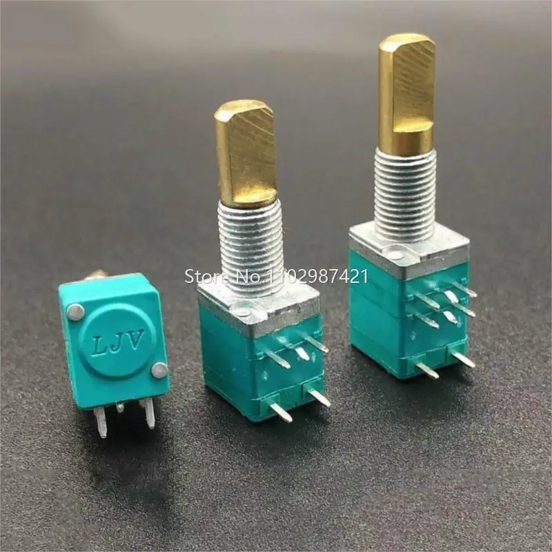 2 Piece RK09 Computer Speaker 09 Type Precision Carbon Film Potentiometer B10K B103 With Rotary Switch Volume Controller
