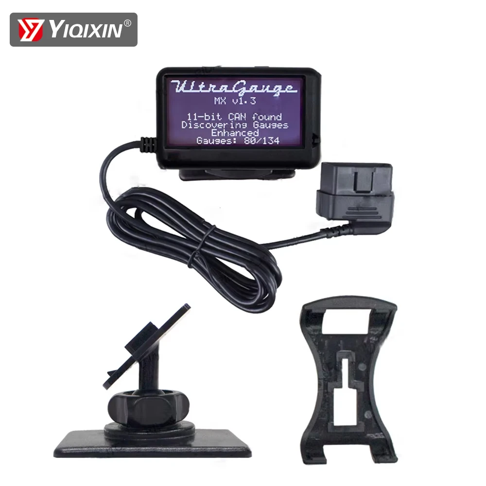 UltraGauge MX V1.3 Car OBD Scanner Transmission Temperature Gauges Calculator Auto OBD2 Pending Trouble Code Reader Scan Tool