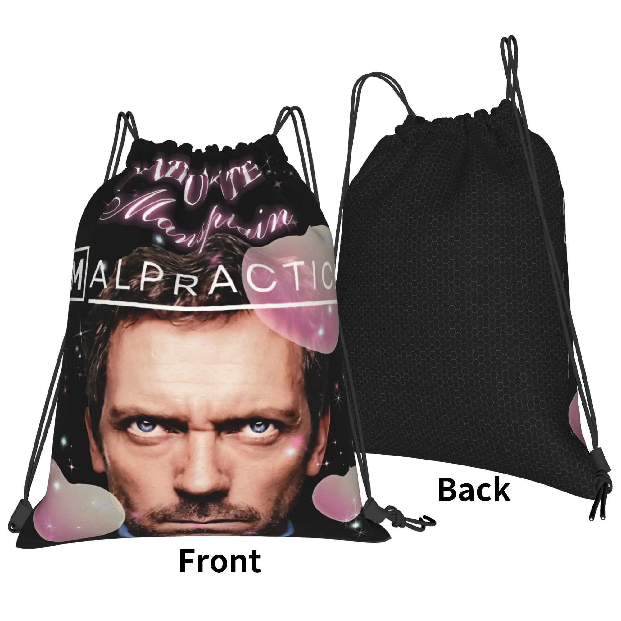 Drawstring Bag House Dr Gregory Backpack  Foldable Foldable Football Gym Sackpack String Bags For Women