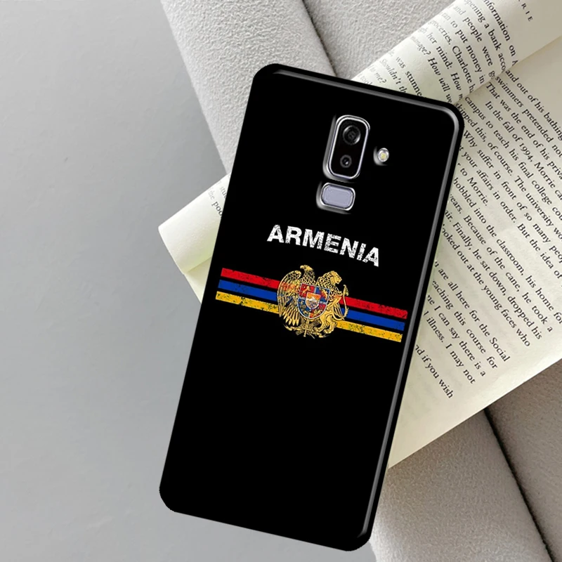 Armenia Armenians Flag Case For Samsung Galaxy J3 J5 J7 2017 J1 A3 A5 2016 A6 A8 A7 A9 J8 2018 J6 J4 Plus Cover