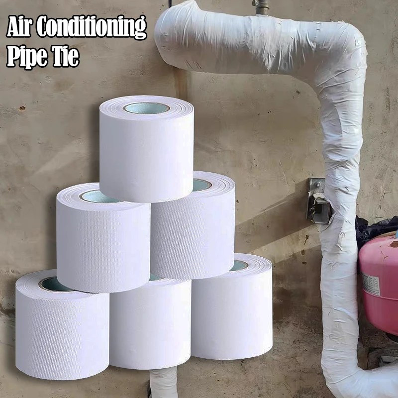 60mm x 9M air conditioner cipe tape outdoor unit duct sunscreen PVC tape waterproof fitting for air conditioning installation
