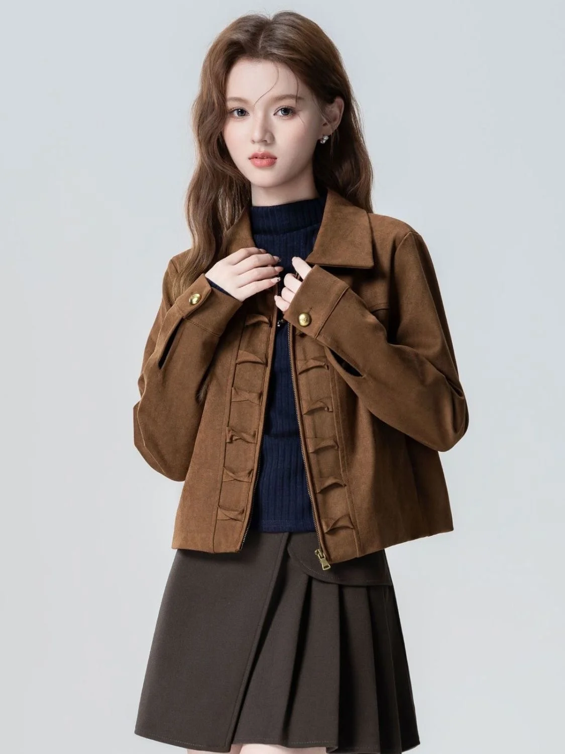 

Байкерские куртки, женская куртка, тонкая весенняя легкая сетчатая дышащая укороченная куртка на молнии с завязками, асимметричная спортивная спортивная одежда, бархатная