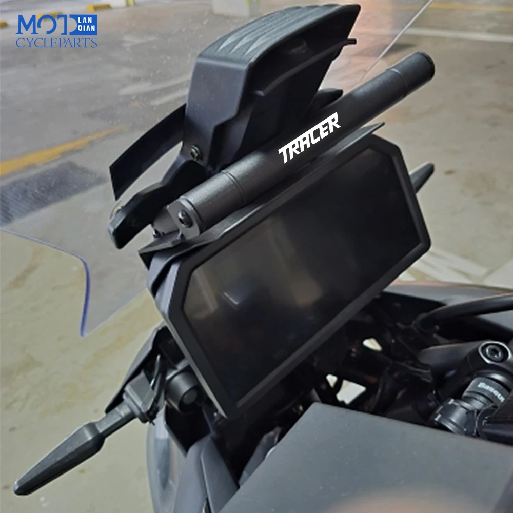 For Yamaha Tracer 9 GT+ Tracer 9/GT/GT Plus 2023 2024 2025 2026 Phone GPS Navigation Mount Bracket Bar Extension Stand Holder
