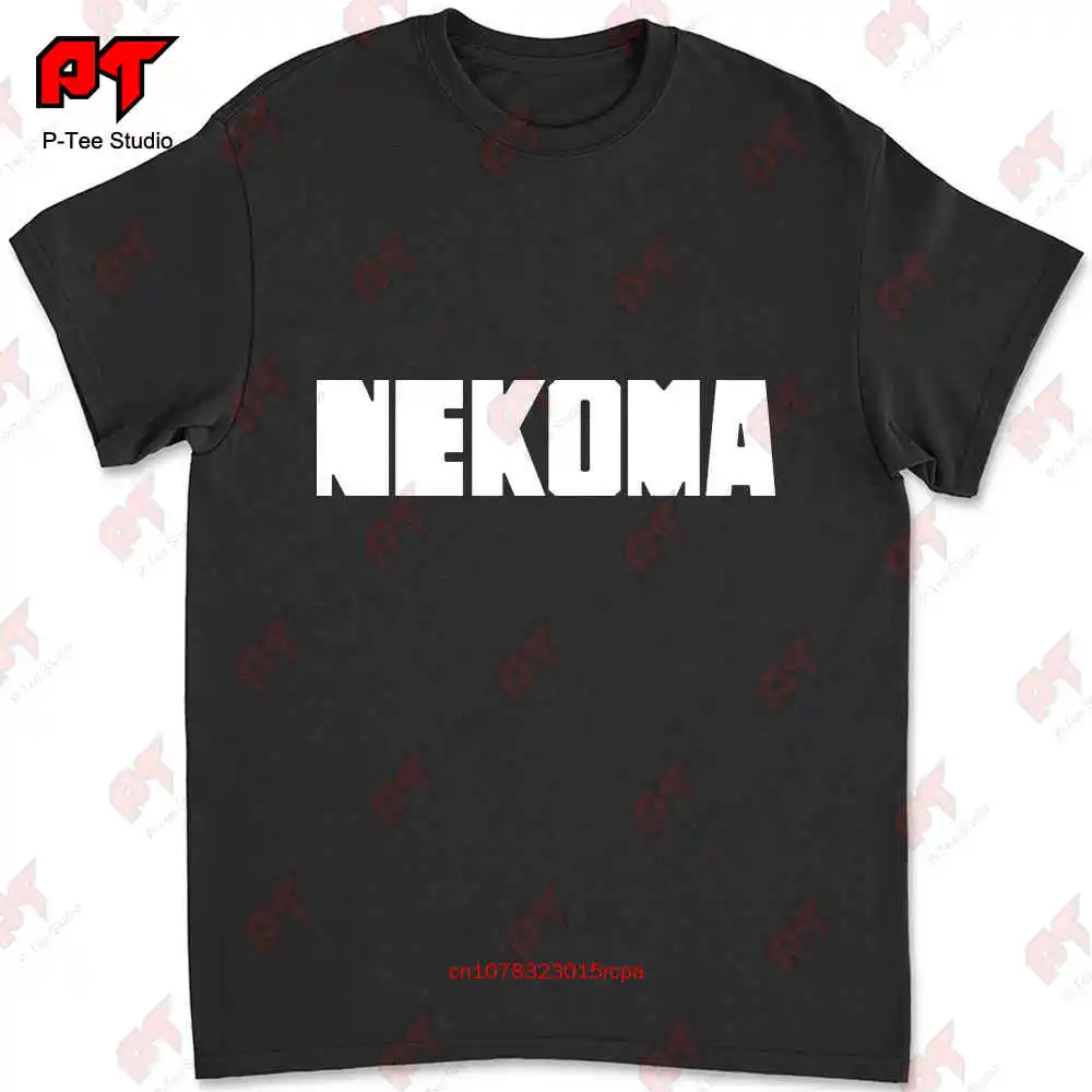 Metropolitan Nekoma High Haikyuu Anime Manga A416 T-shirt I2T2