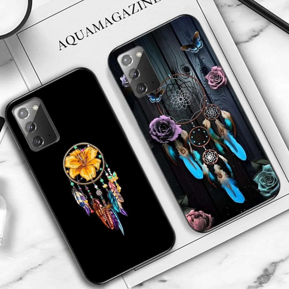 Mandala flower Dream Catcher Phone Case For Samsung Note 8 9 10 20 pro plus lite M 10 11 20 30 21 31 51 A 21 22 42 02 03