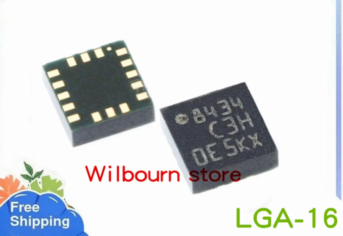 New original 50PCS/LOT LIS3DHTR LIS3DH LGA-16