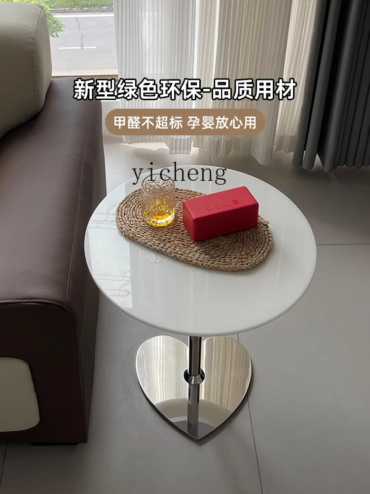 YFY  Italian simple luxury jade crystal edge table modern simple small table simple household small coffee table