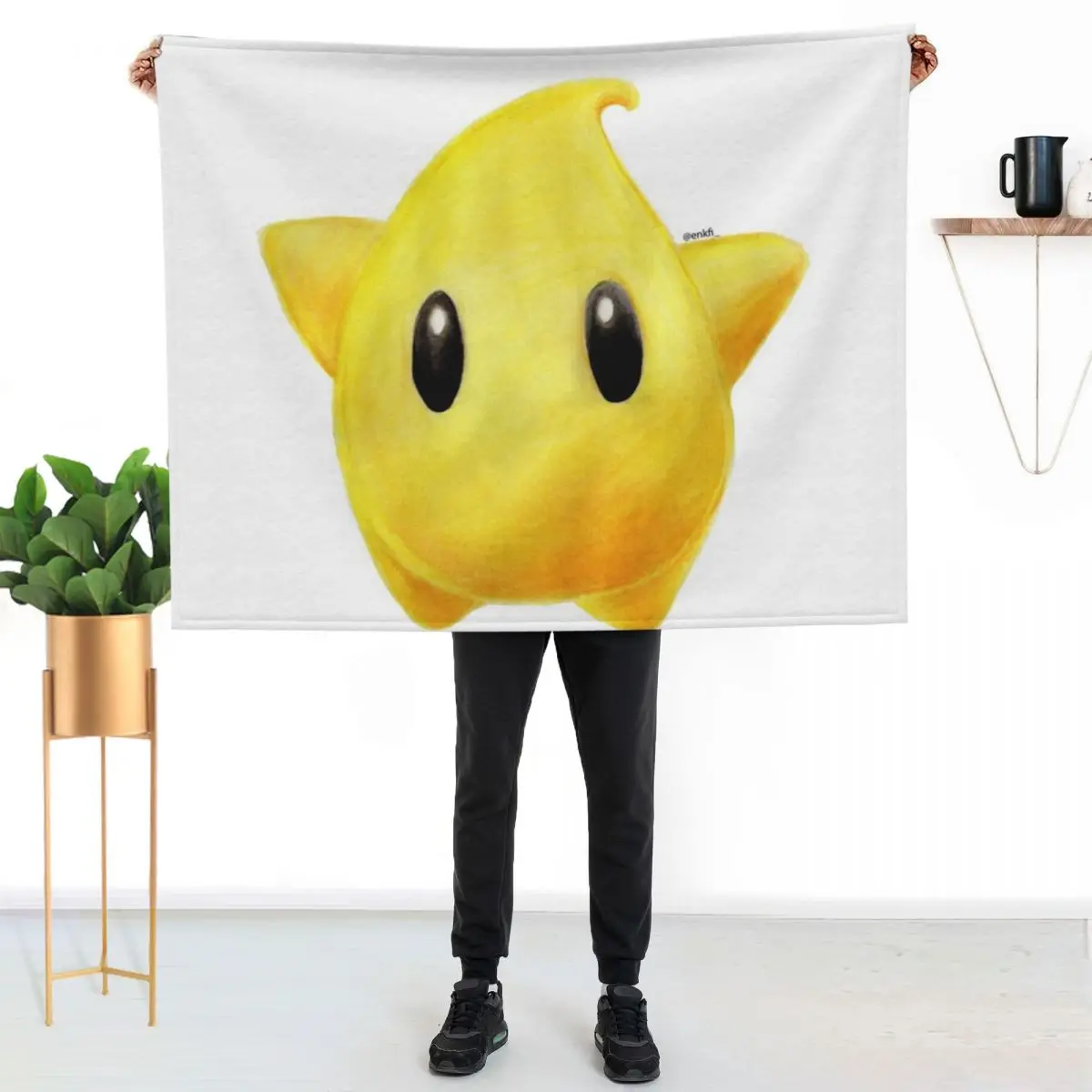 

Luma Throw Blanket Soft Comfort Blanket for Reading Watching TV
