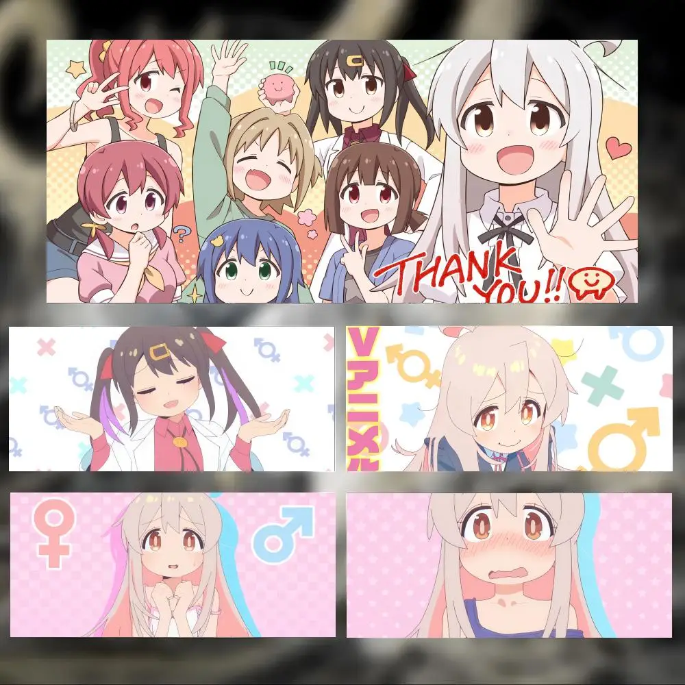 Cute Funny Anime O-Onimai I'm Now Your Sister Mouse Pad Large Thick Desk Pad Stitched Edges Gaming Mouse Mat for PC