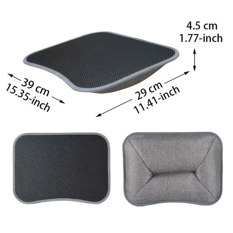 Lap Desk For Laptop with Cushion Computer Lapdesk with Soft Pillow Cushion Laptops Portable Pad Computer Lapdesk Large Holding