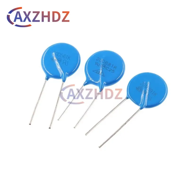 10PCS Varistor 330K 470K 391K 431K 471K 511K 561K 681K 821K 102K 33 39 47 100 270 390 430 470 510 560 680 820V  7D 10D 14D 20D