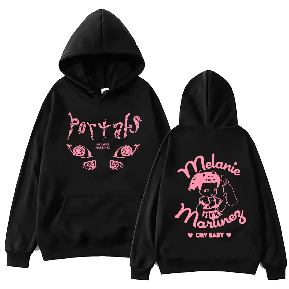 

Melanie Martinez Portals Tour Hoodie Women Autumn Loose Clothes Cartoon Graphic Hoodie Kawaii Hoody Casual Sweatshirt Tops