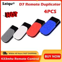 Remote Control Garage 4PCS 2 in 1 Copy of Rolling Code and Fixed Code Universal Garage Control 433MHZ Remote Control Duplicator