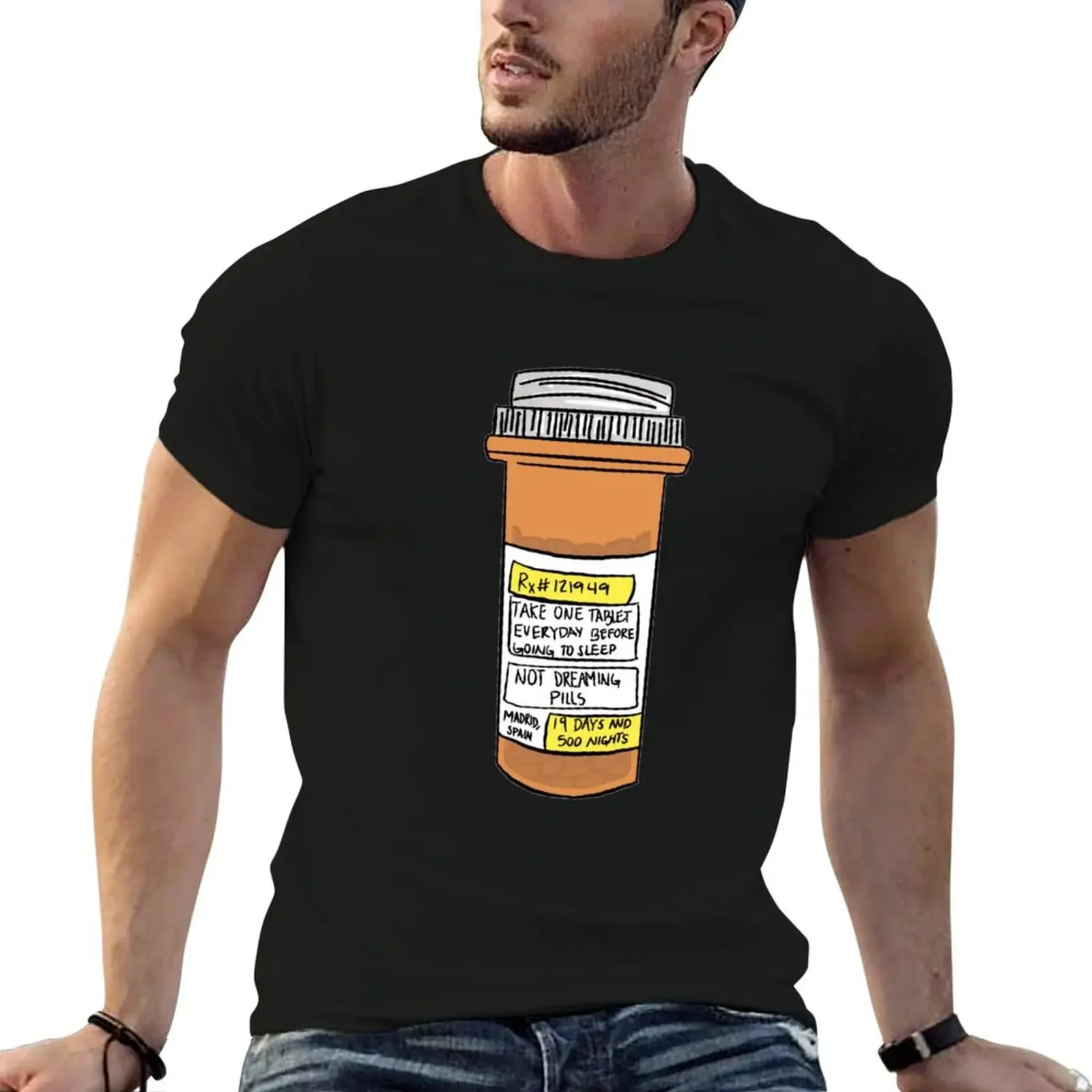 

Joaquin Sabina Pills T-Shirt graphic t shirt vintage summer clothes custom t shirt mens graphic t-shirts big and tall