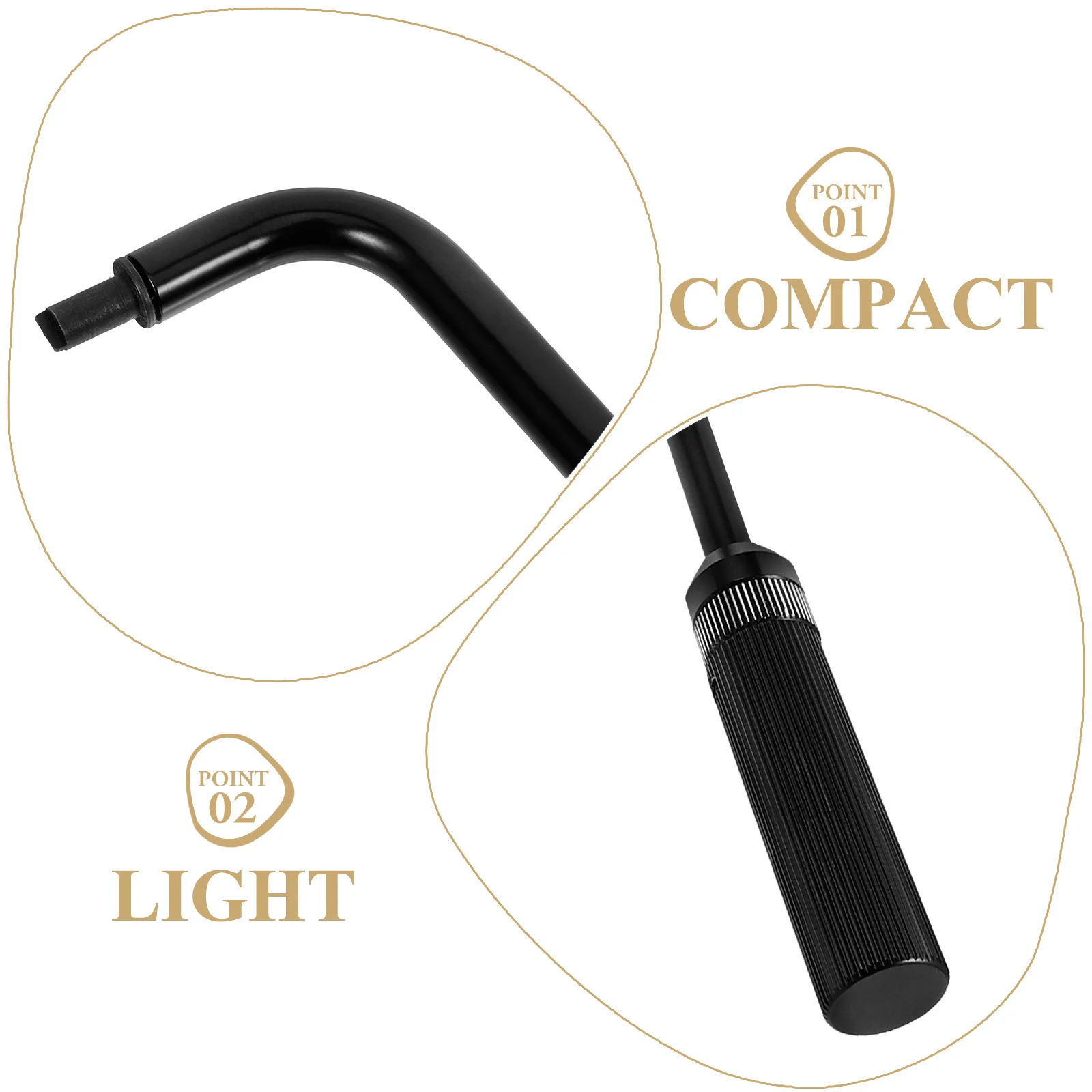 

Motorcycle Steering Screw Adjusting Tool For Carburetor Atv Utv Snowmobile Sturdy Lightweight Angled Screwdriver