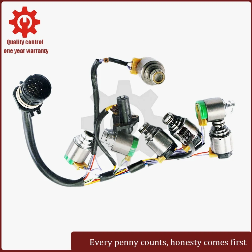 

5HP19 Transmission Solenoids Set With Internal Harness 0501314432 0501316463 0501210019 For BMW Audi