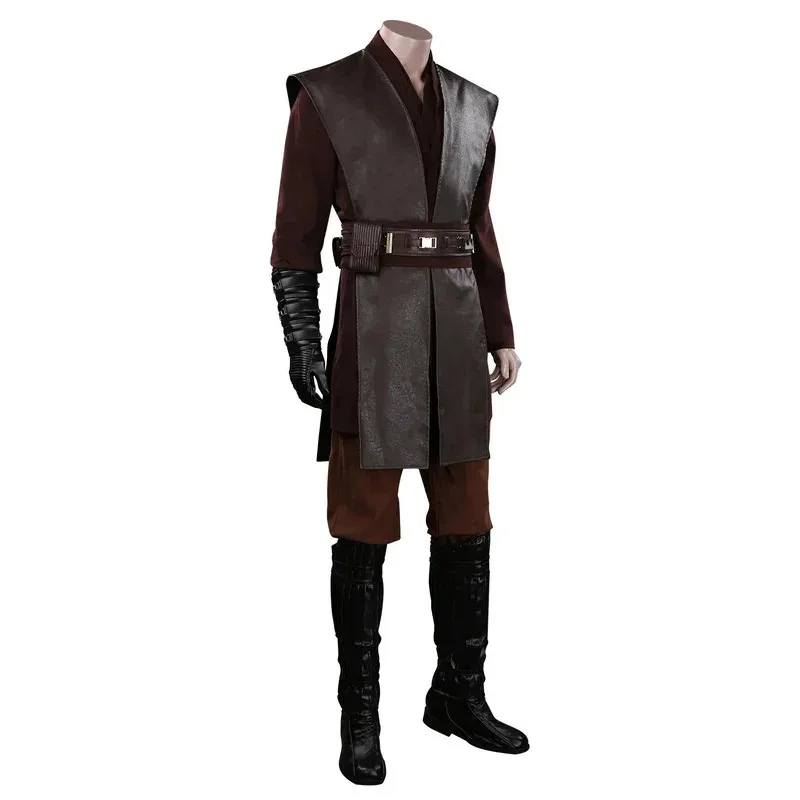 Anakin Skywalker cosplay anime disfraz abrigo pantalones trajes fantasía hombres niños Halloween carnaval fiesta CTX disfraz traje