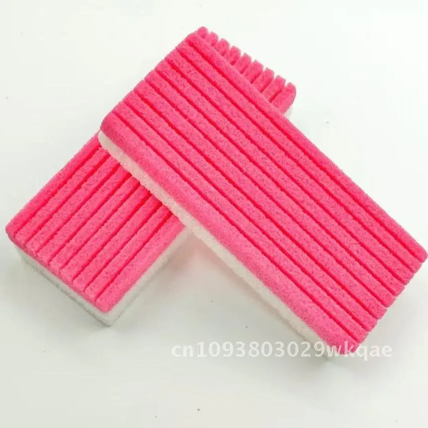 Spugna in poliuretano con scanalatura per artefatto per peeling della suola del piede in pietra pomice PU da 10 pezzi