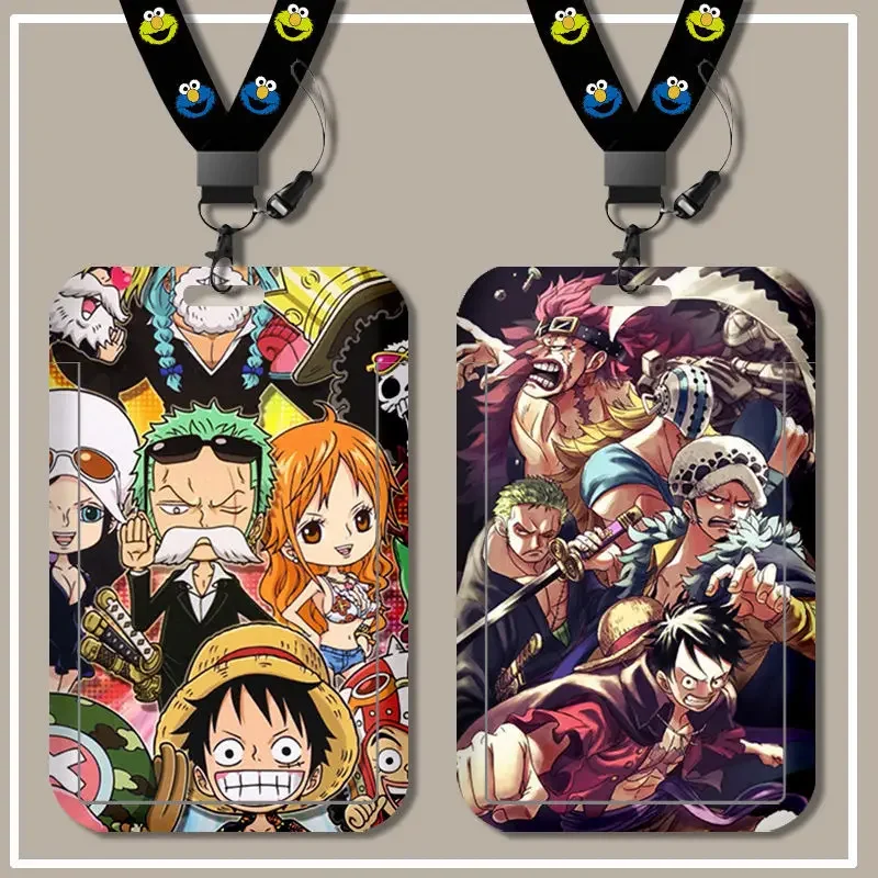 Anime One Piece Peripheral Ruffy Chopper Solon Campus Kartenhülle Schiebehülle Hartplastik Wasserdichte und sturzsichere Hülle Geschenk