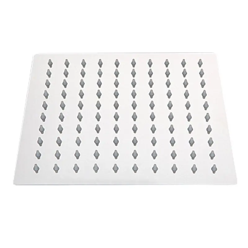 

NEWCE 10-дюймовые ультратонкие душевые насадки из нержавеющей стали с водопадом, квадратные душевые насадки высокого давления с дождевой насадкой, насадки для тропического душа