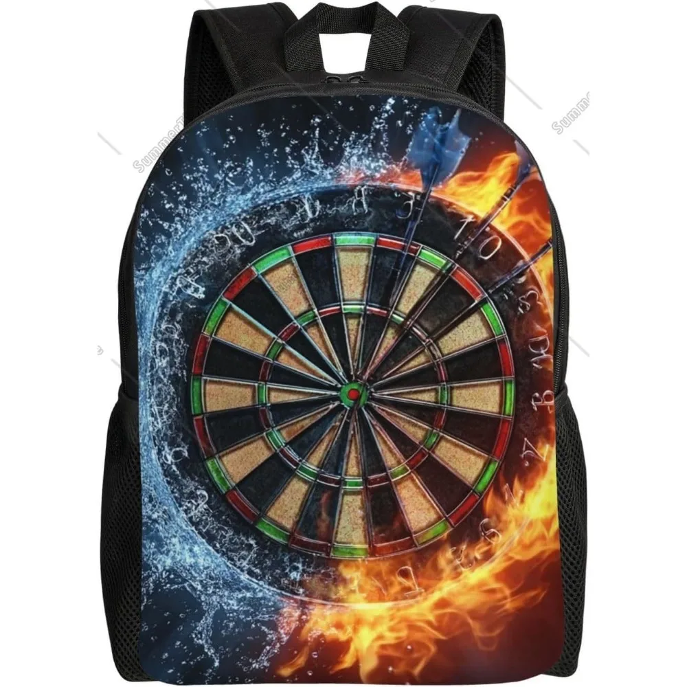 

Bookbags For Women Men Lightweight Laptop Backpack Dart Board Daypack Computer Bag