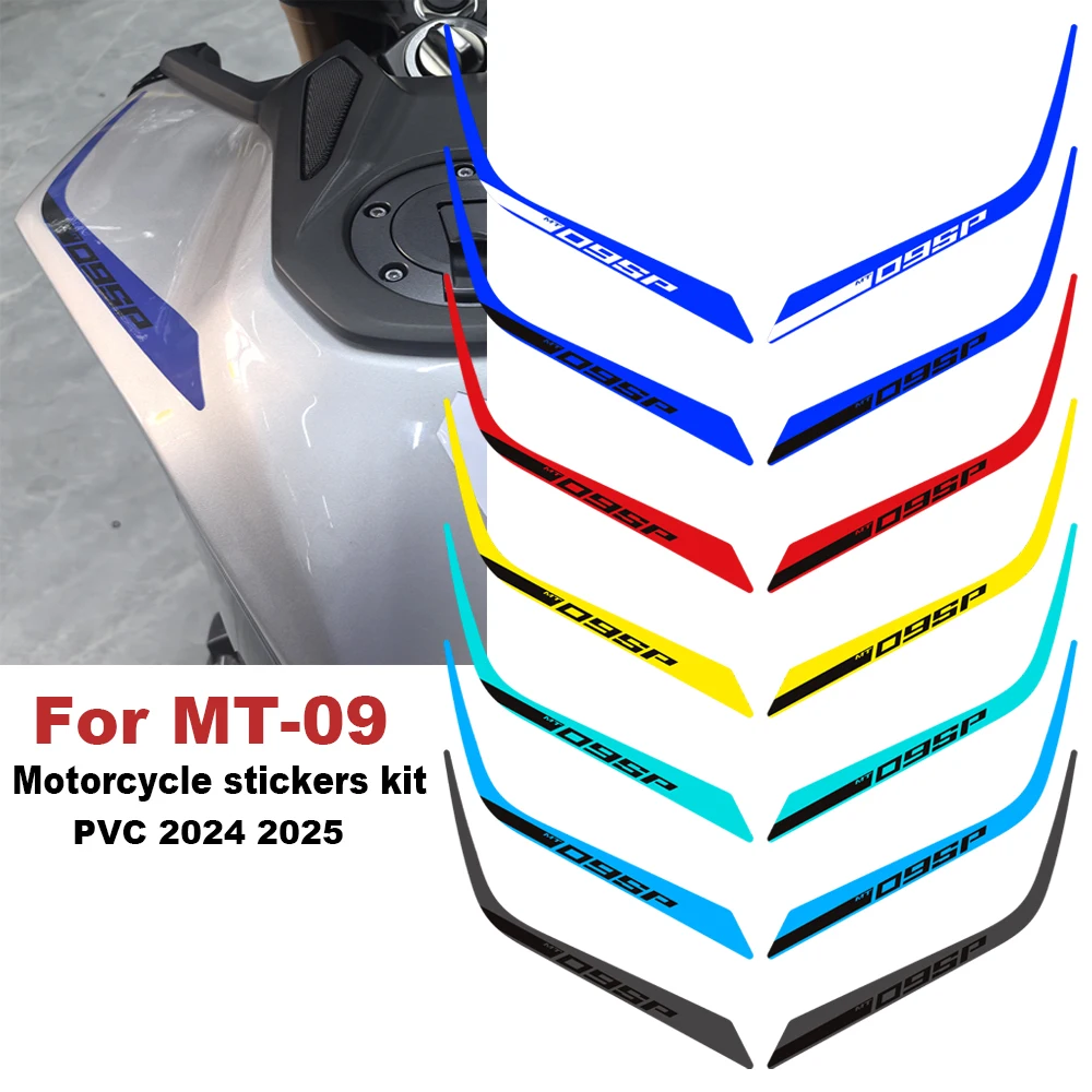 

Motorcycle Rear seat Side panel Fairing Windshield Windscreen Tank pad stickersdecals kit For Yamaha MT-09 MT09 MT 09 SP 2024-