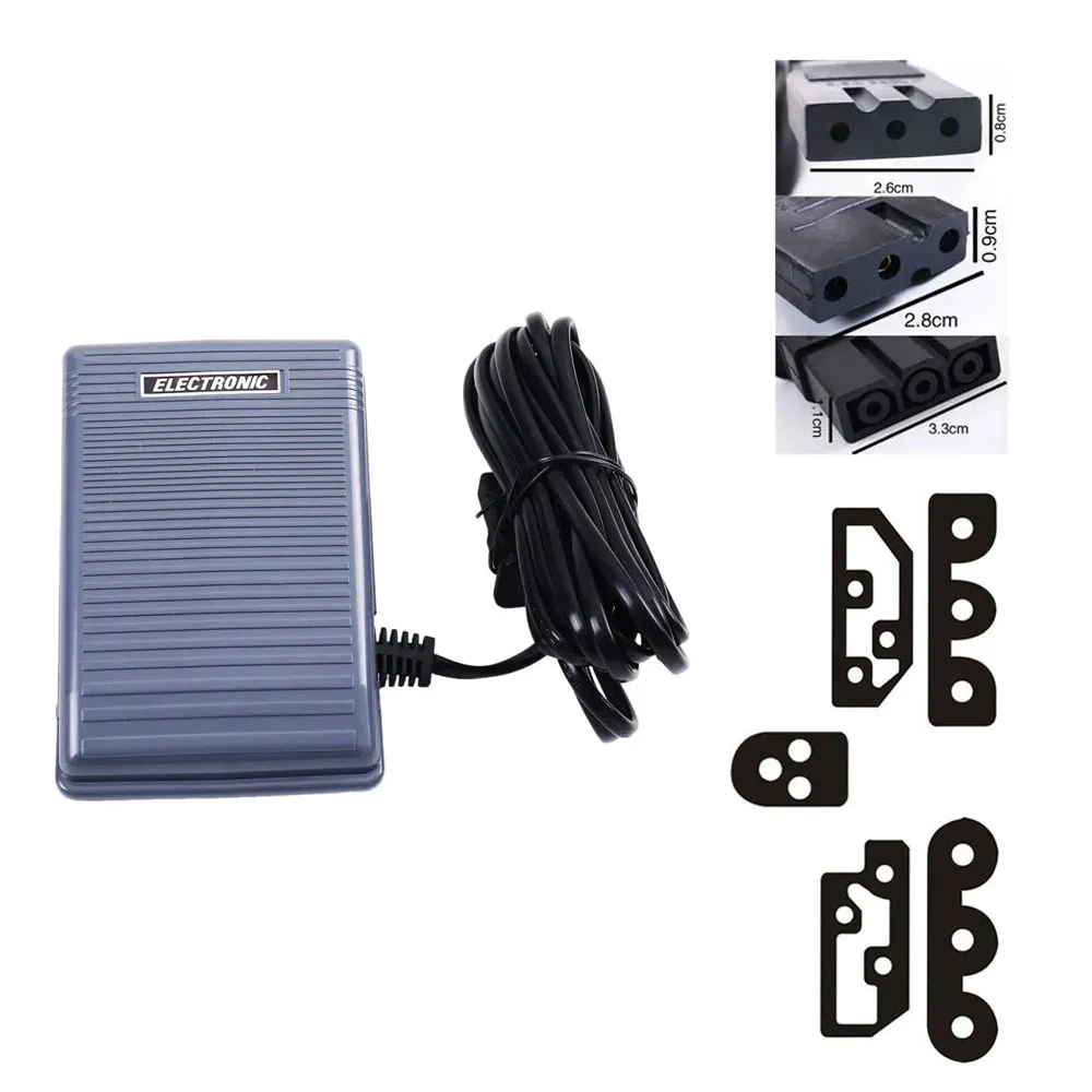 

Ножная педаль, часть швейной машины, переключатель управления PowerCord, регулятор скорости, аксессуары для двигателя, электрический для Brother Singer