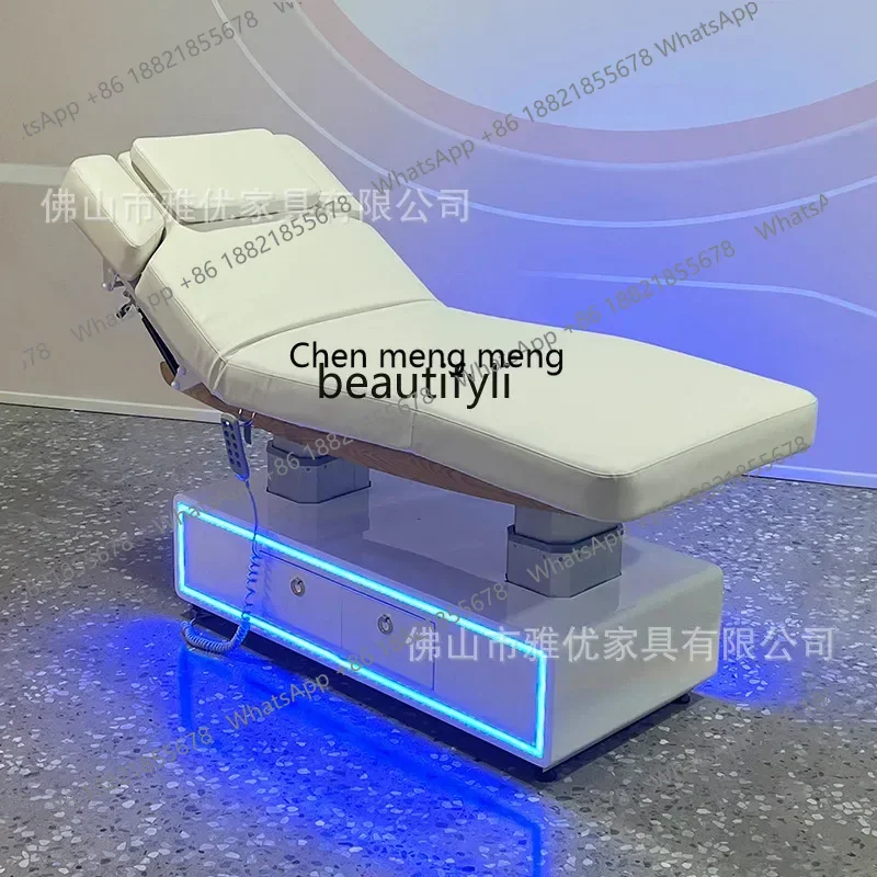 X 32 High-end electric beauty bed, spa massage treatment bed for beauty salons, lifting medical beauty facial bed