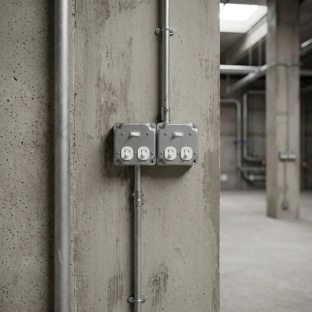 For American Standard Systems Square Electrical Box For Electrical Installations 4*4inch Electrical Installation