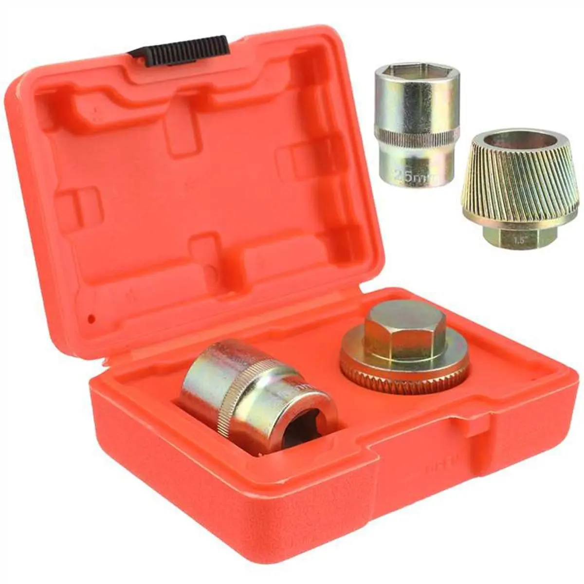 ABZT 1.5inch Bathtub Drain Remover Tool,Tub Drain Extractor with 1inch Socket,Remove the Old,Broken,Stubborn,Rusted Drain Tub
