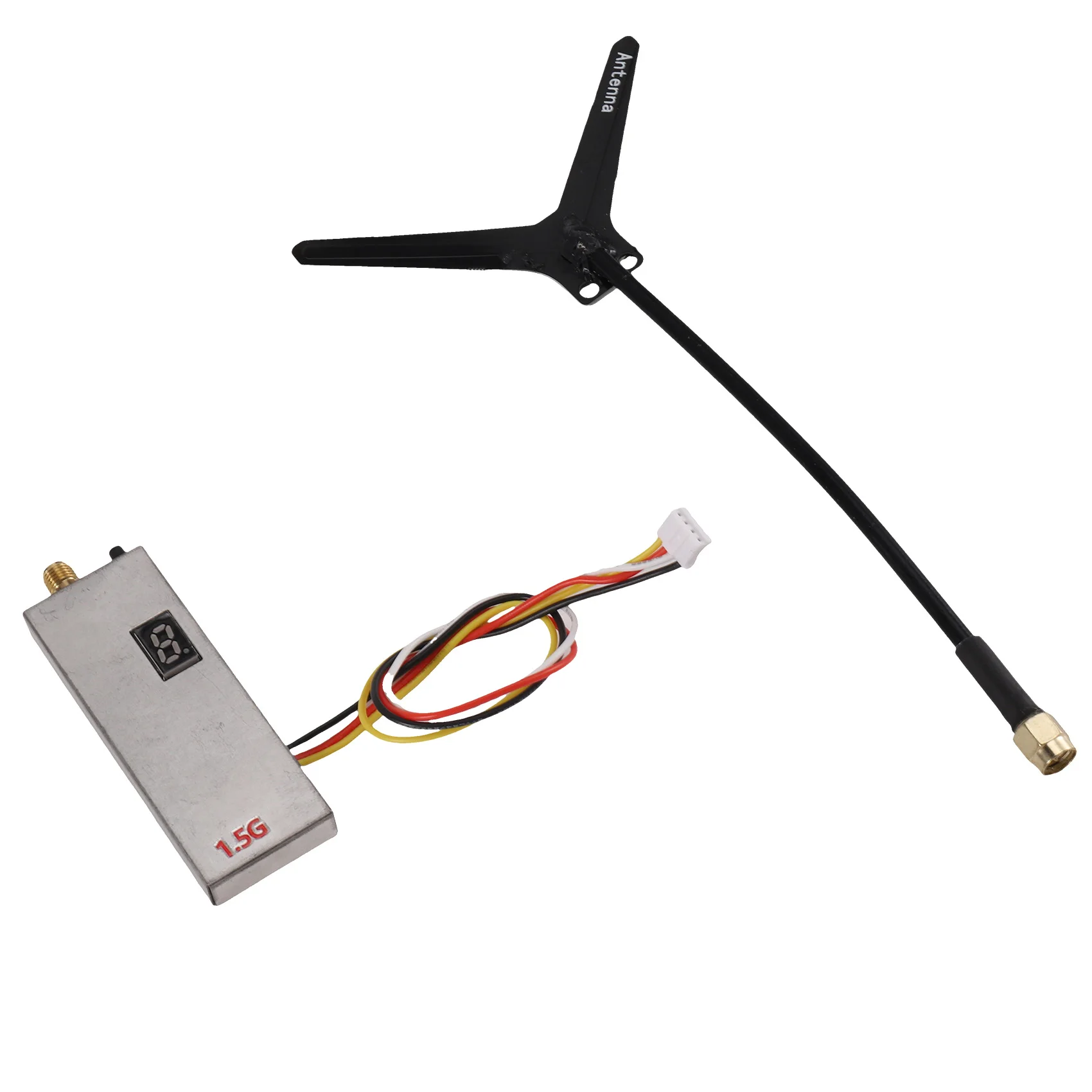 AINY-1.5G 2W FPV VTX+Y Type Antenna 12CH 2000Mw FPV Video Transmitter For FPV Long Range RC Drone