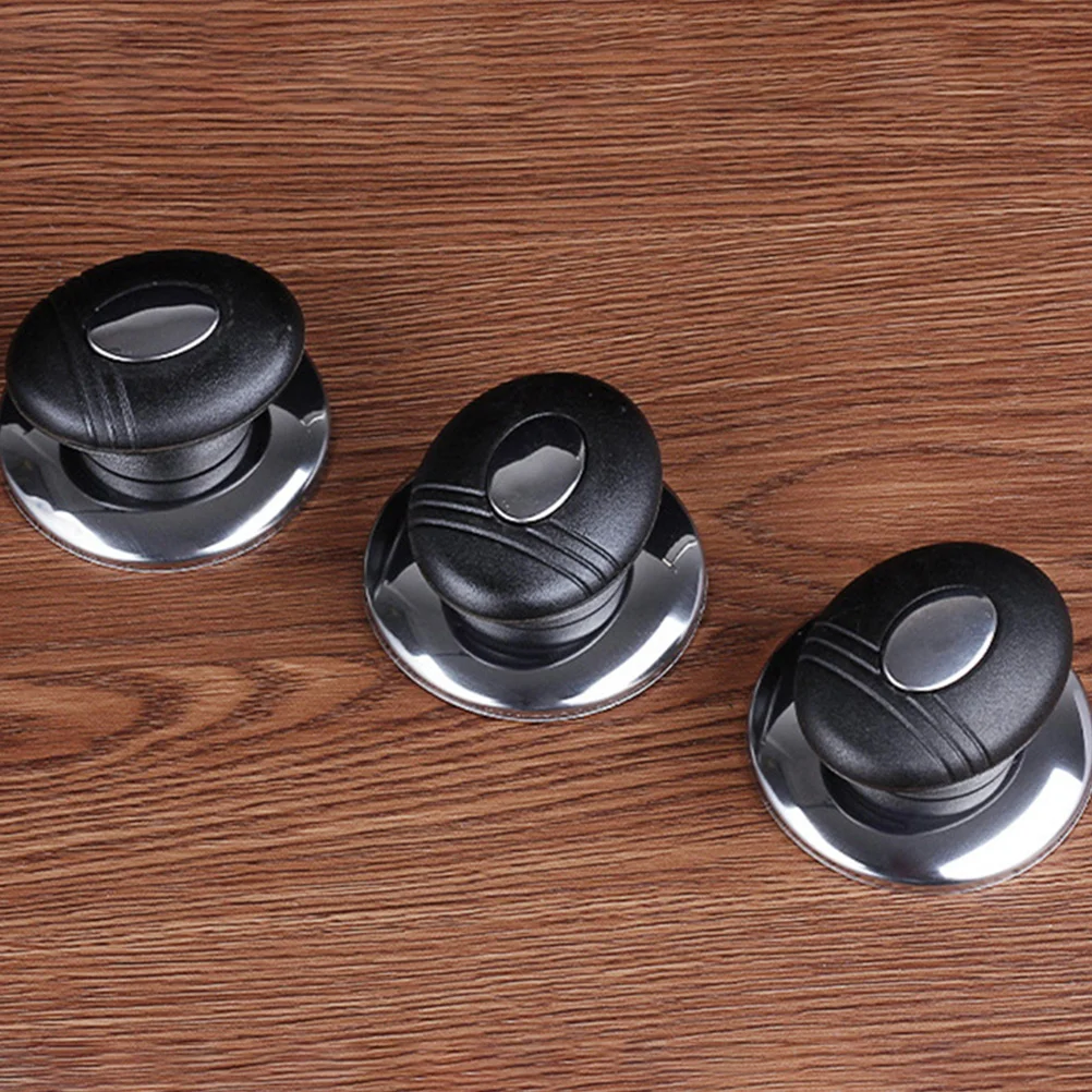 

6 Pcs Pot Top Beads Gas Cooker Knob Stove Accessories Handle Kitchen Knobs Handles Cookware Nonslip Lid Frying Pan Universal