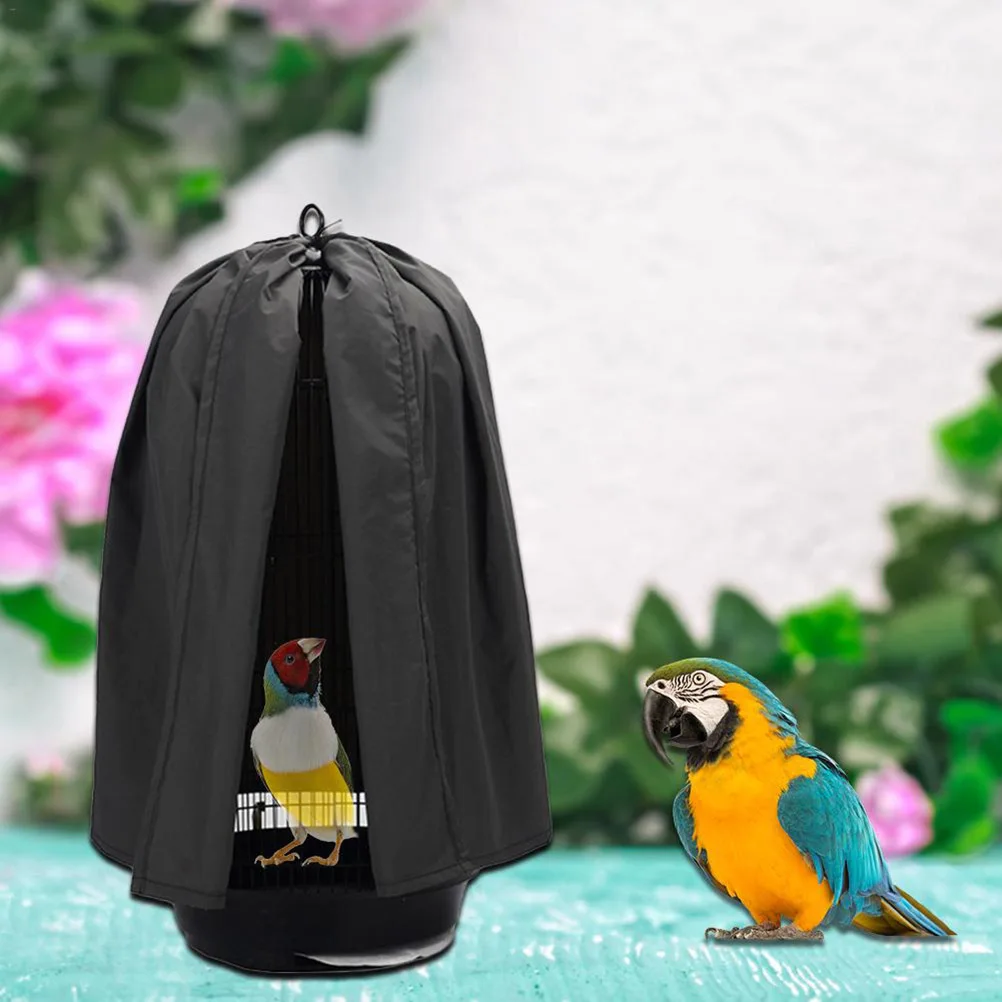 

Bird Cage Cover Net Skirt Pet Cloth Equipment Mesh Supplies Durable Dustproof Easy Install Fits Cages Breathing Bright Interior