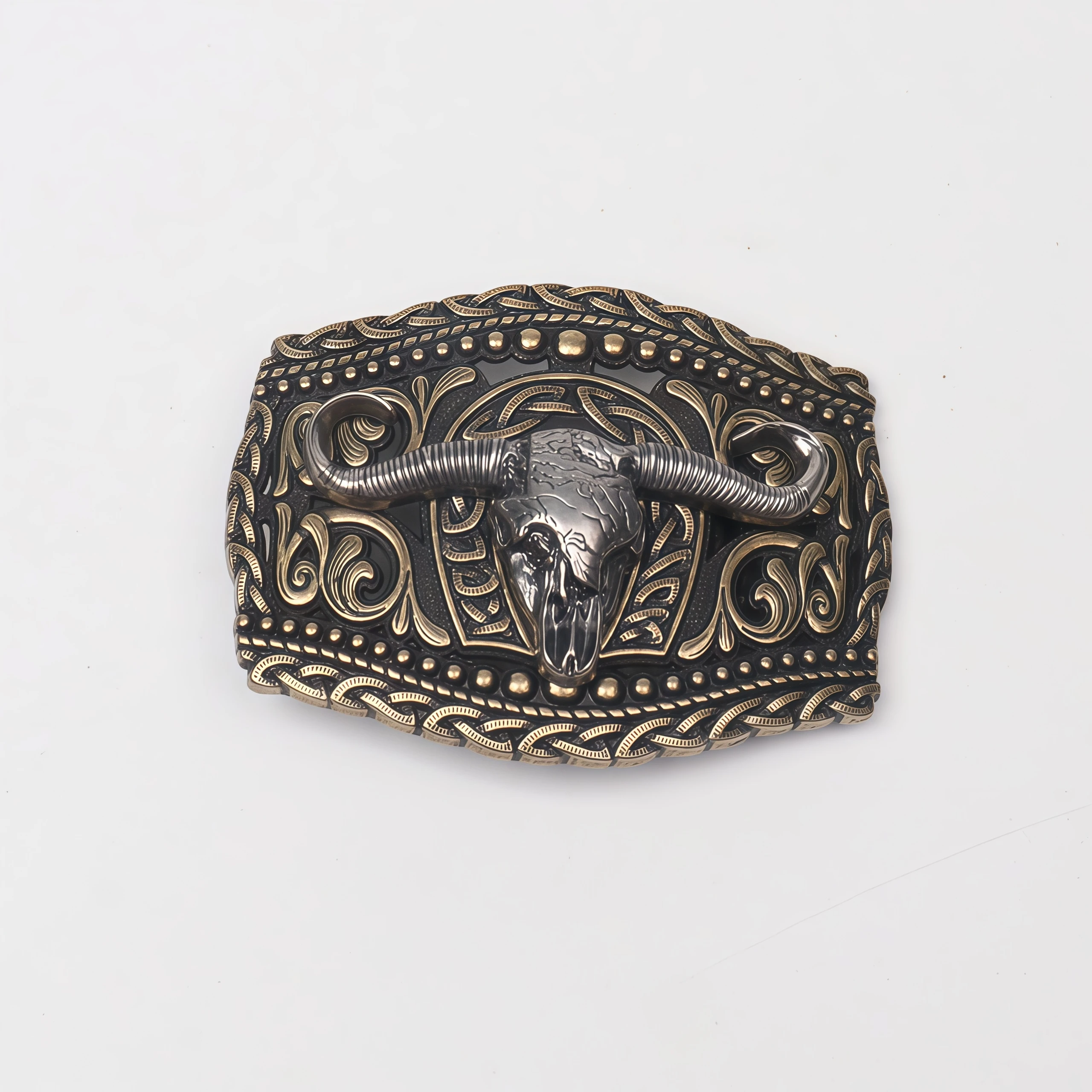 

A retro western-style belt buckle, metal buckle, wide belt buckle
