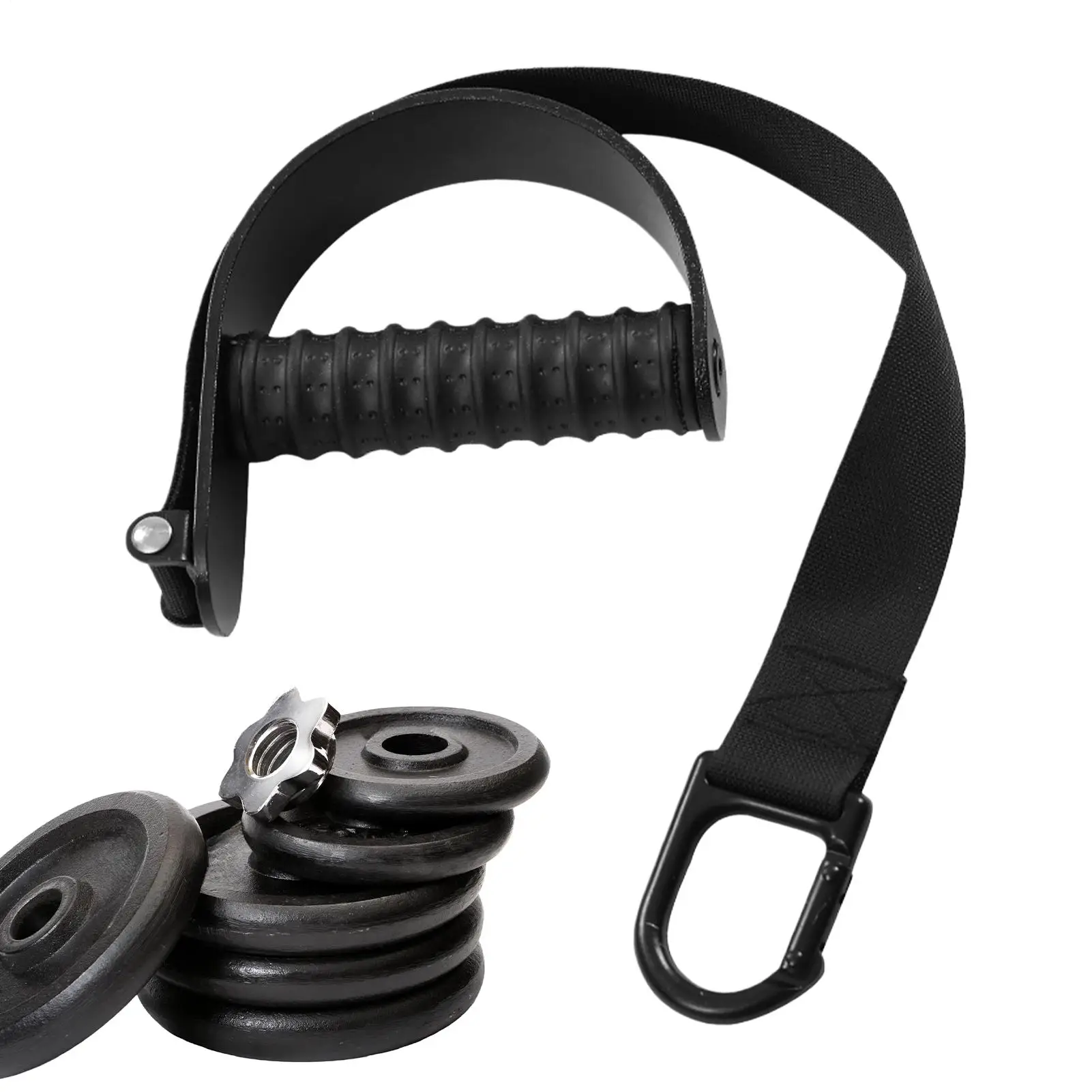 

Регулируемый тренировочный ремень для армрестлинга с рукояткой и лентами для поднятия штанги, для тренировок в спортзале и дома, для развития силы